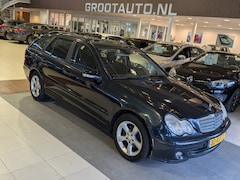 Mercedes-Benz C-klasse Combi - 180 Kompressor OPKNAPPER Airco, Trekhaak, Stuurbekrachtiging