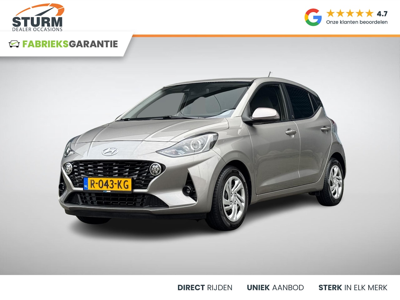 Hyundai i10 - 1.0 Premium NL-Auto, Meest Luxe Uitvoering! - AutoWereld.nl