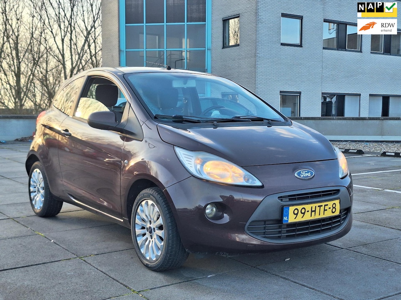 Ford Ka - €1650,-1.2 Titanium Airco Apk 2027 Nappas - AutoWereld.nl