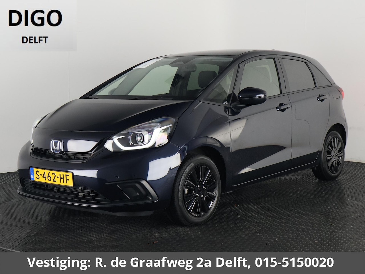 Honda Jazz - 1.5 e:HEV Elegance Black Edition | Apple Carplay & AndroidAUTO | Stoelverwarming | Adapt.C - AutoWereld.nl