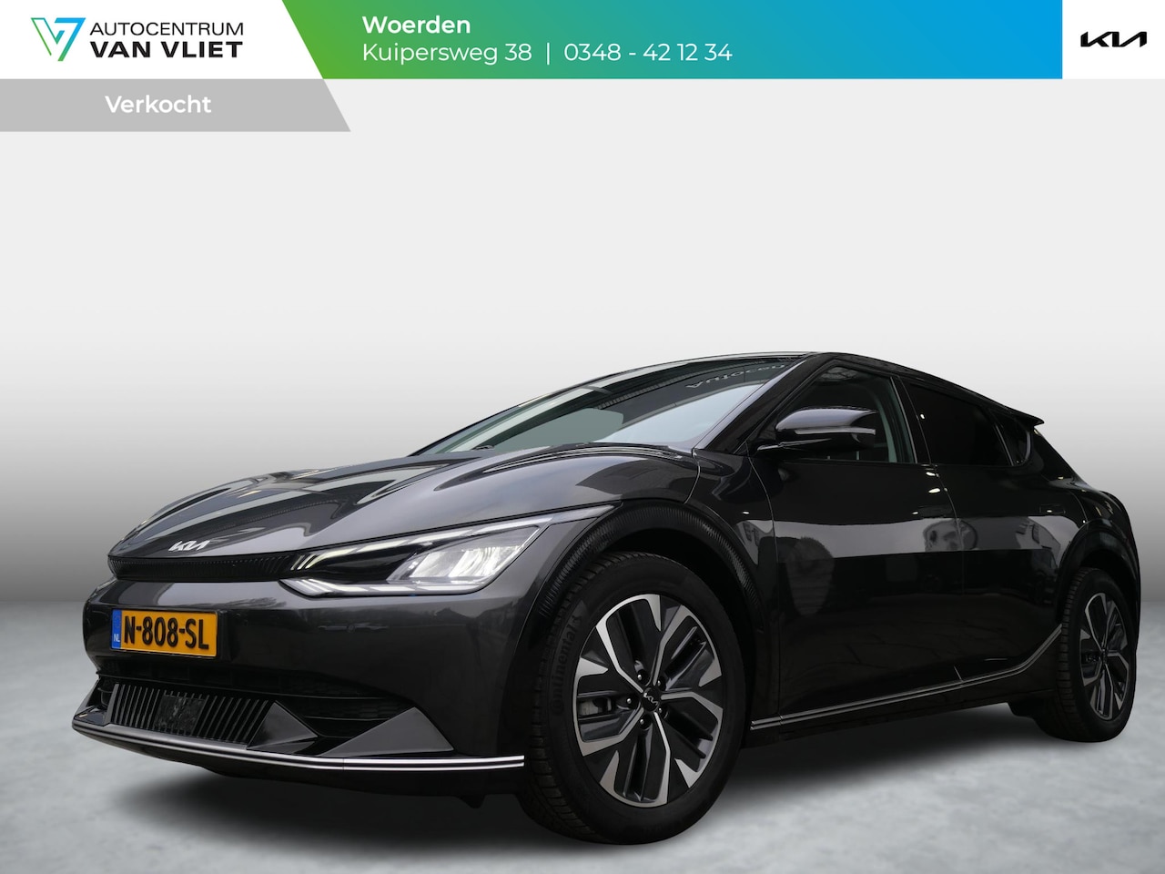 Kia EV6 - Plus AWD 77.4 kWh | 325PK | SOH 100% | Stoelgeheugen | Stoelventilatie | - AutoWereld.nl