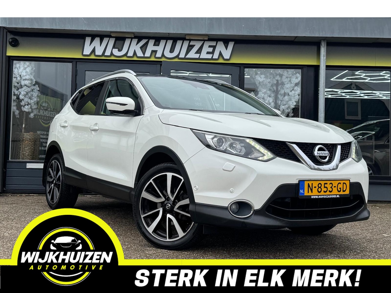 Nissan Qashqai - 1.6 Tekna met Panorama dak !!! Navigatie !!! Cruise !!! 19 Inch !!! - AutoWereld.nl