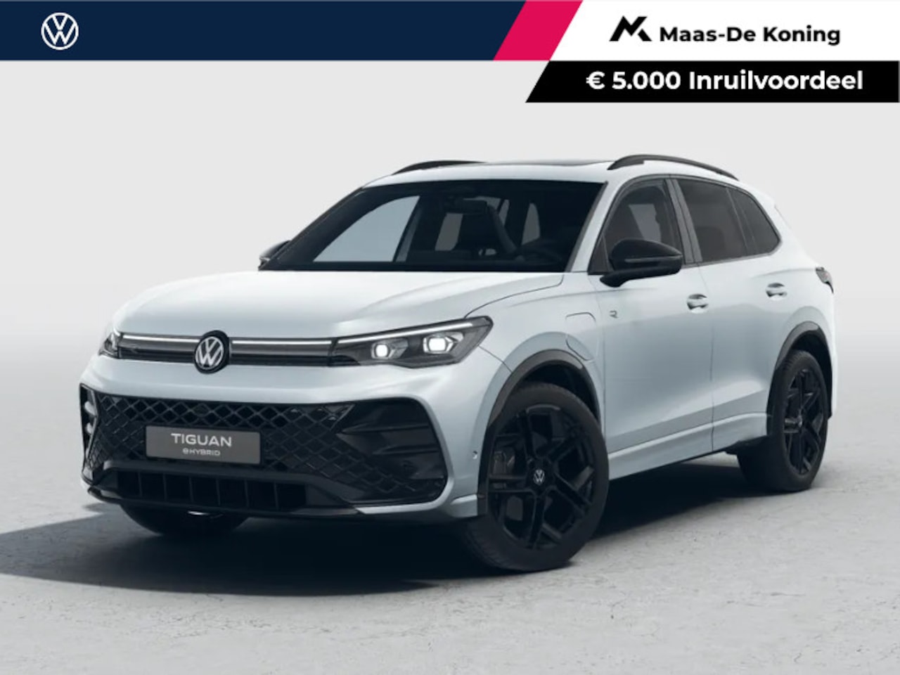 Volkswagen Tiguan - R-Line Edition 1.5 eHybrid 272 PK 6 versn. DSG · Black Style Pakket · Comfort Pakket Plus - AutoWereld.nl