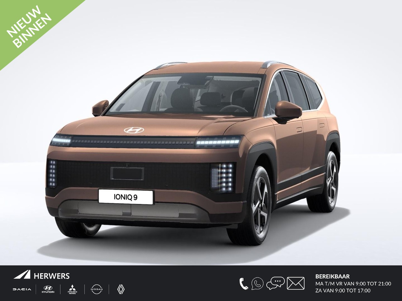 Hyundai IONIQ 9 - Connect 7p. 110.3 kWh / €3000,- Inruilvoordeel / Nu Te Bestellen / Meerprijs Getoonde Kleu - AutoWereld.nl