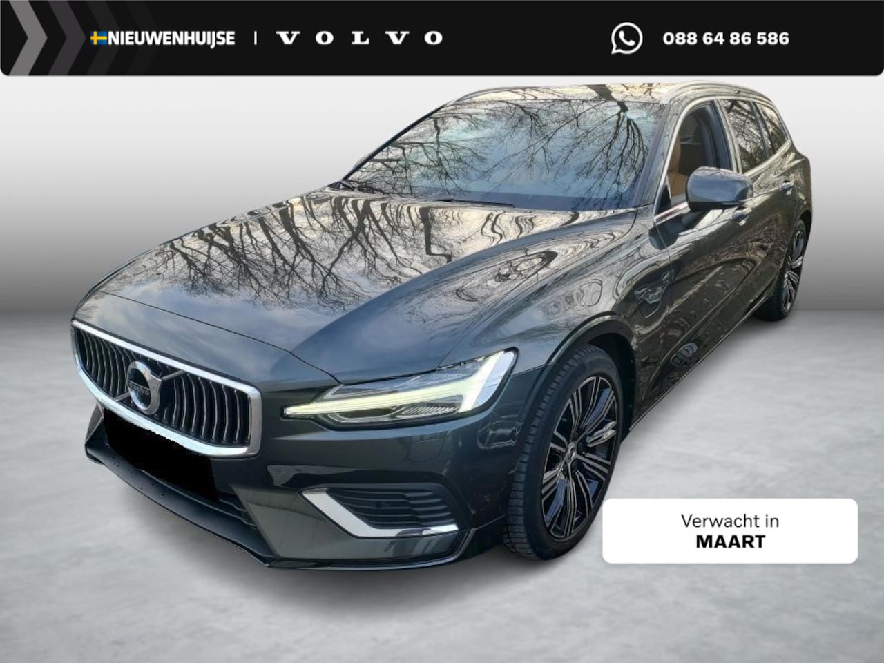 Volvo V60 - 2.0 T6 Recharge AWD Inscription | Long Range | Plug-In Hybride (PHEV) | Nappa Lederen Bekl - AutoWereld.nl