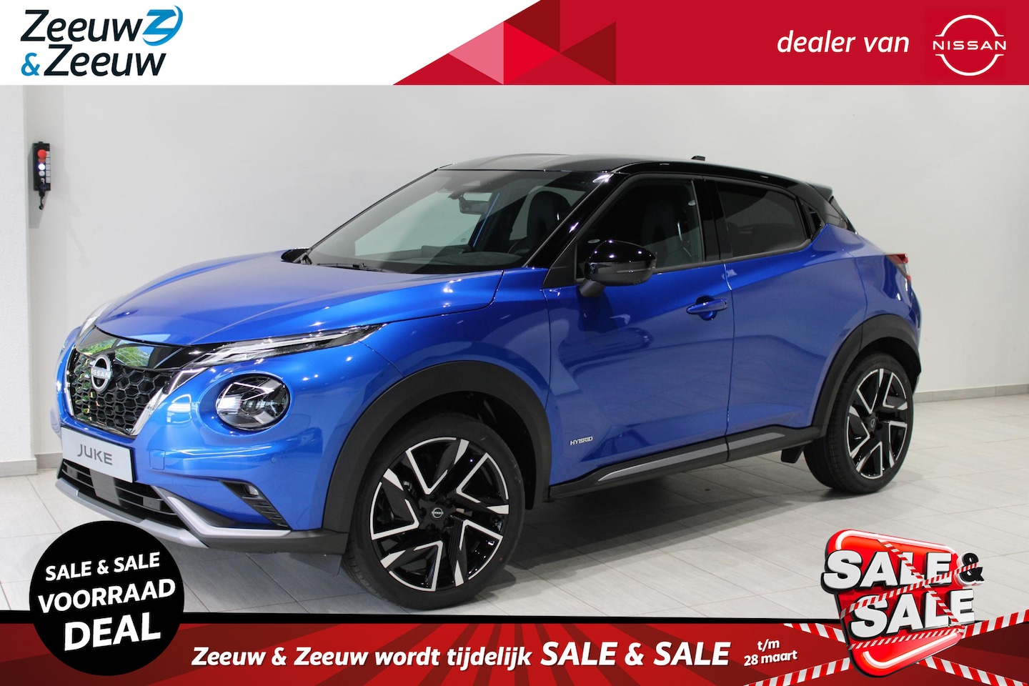 Nissan Juke - 1.6 Hybrid N-Design | € 4250,= KORTING | TECHNOLOGY PACK | COLD PACK | OP VOORRAAD!!! - AutoWereld.nl