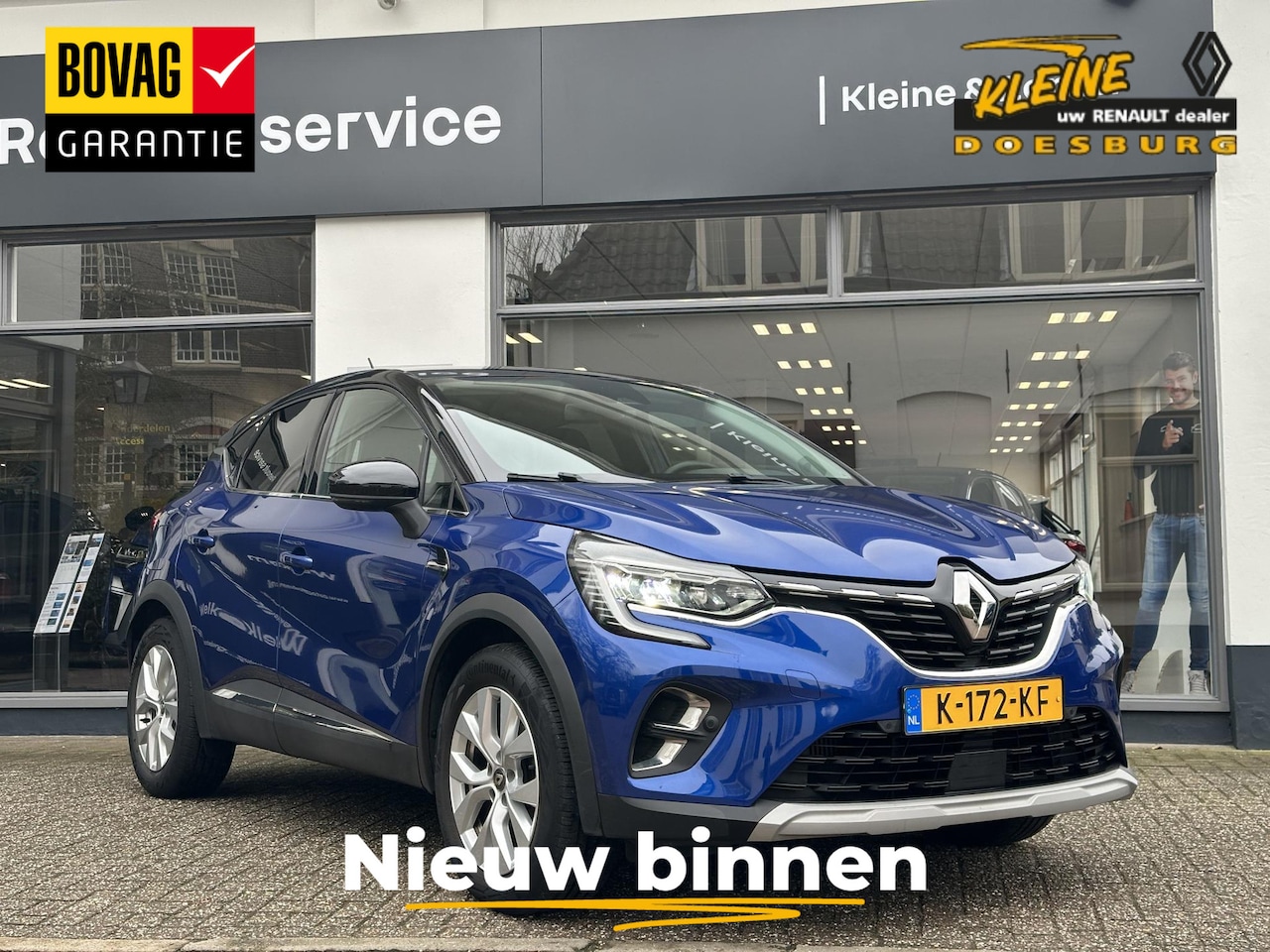 Renault Captur - 1.3 TCe 140 Intens | Navi | Lage Tellerstand | Dealer onderhouden - AutoWereld.nl
