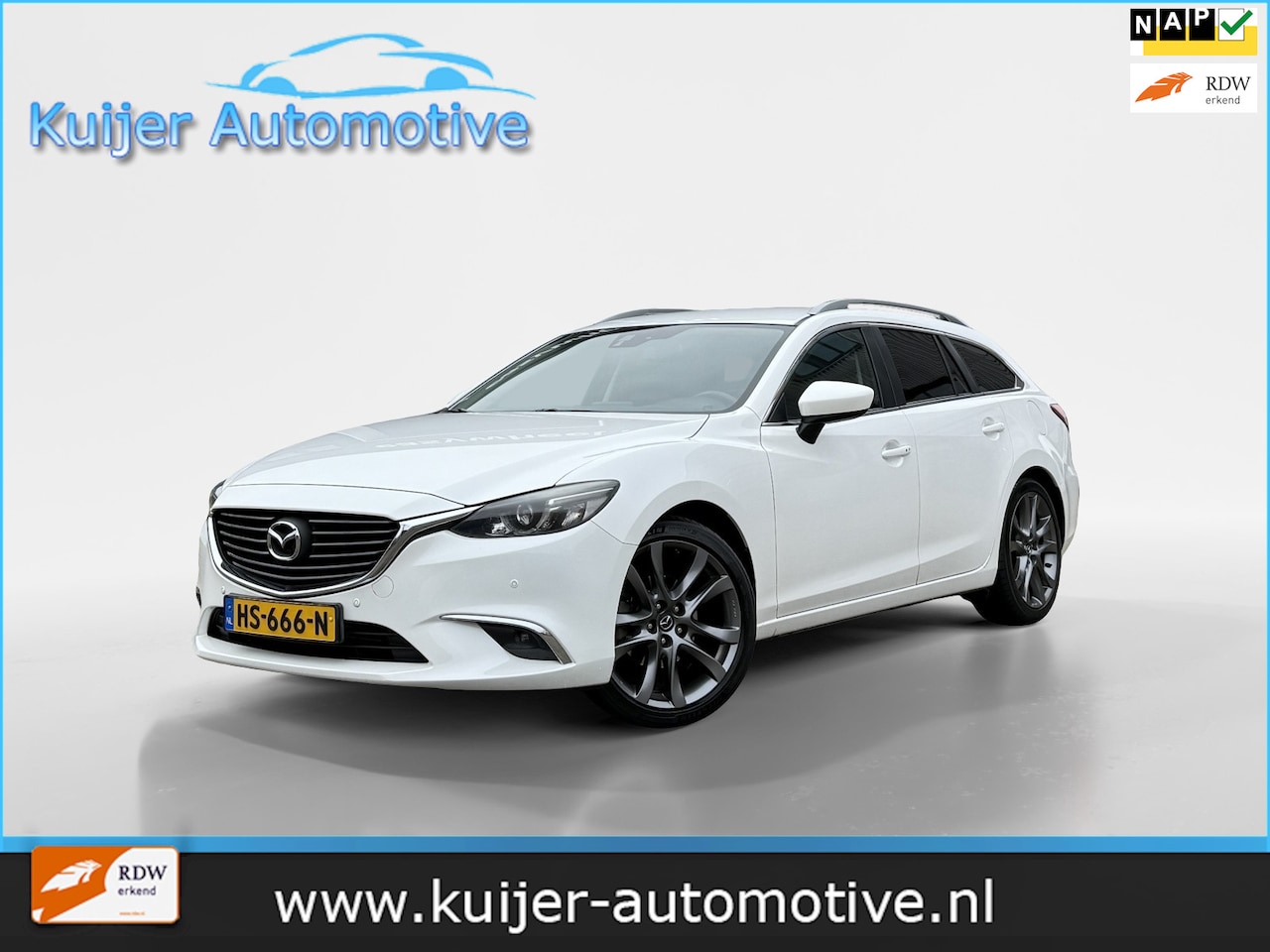 Mazda 6 Sportbreak - 2.2D SkyActiv-D 150 Skylease GT 2.2D SkyActiv-D 150 Skylease GT - AutoWereld.nl