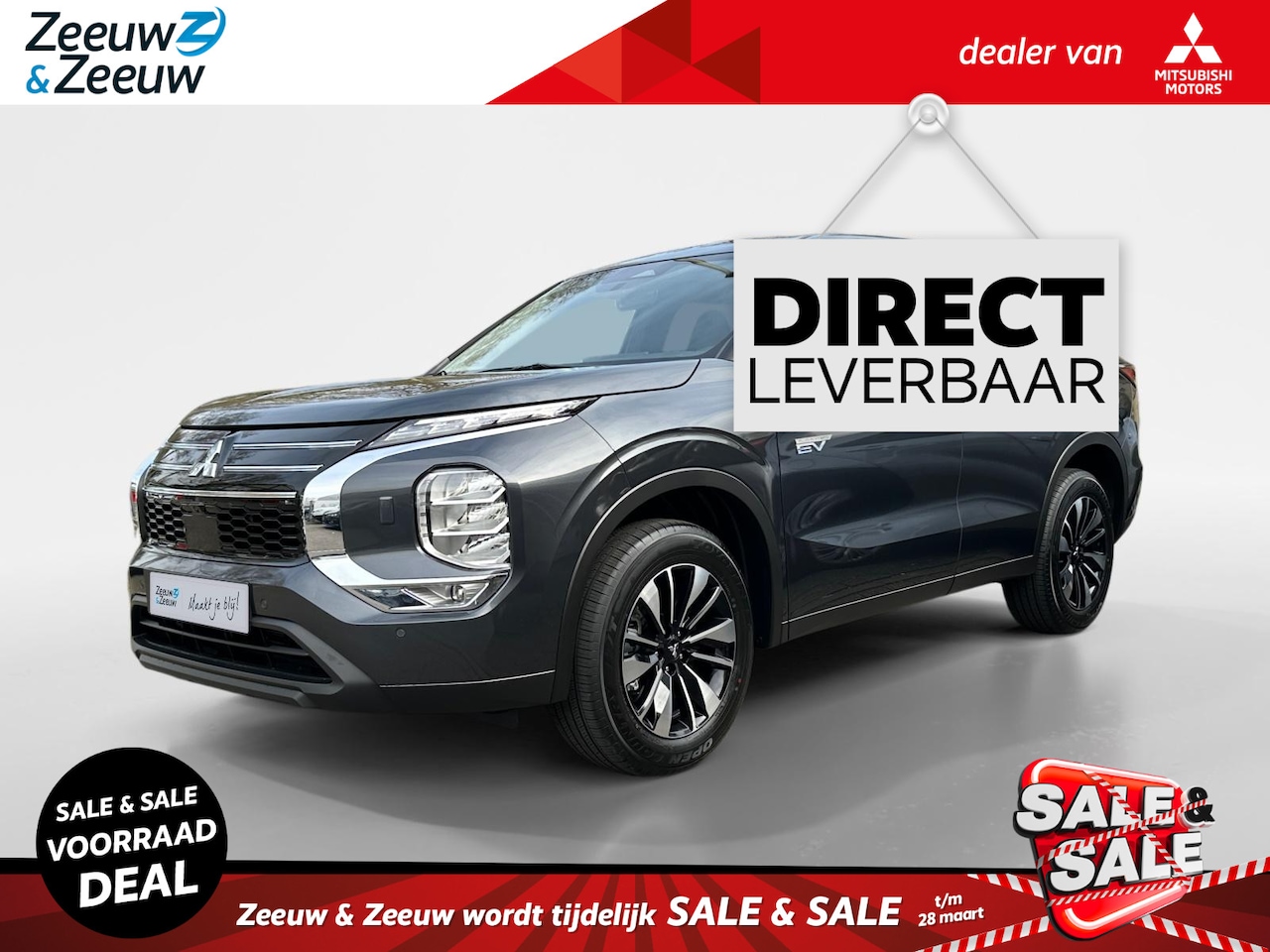 Mitsubishi Outlander - 2.4 PHEV Intense | NIEUW MODEL | 7500 EURO KORTING | NU DIRECT LEVEBAAR | 8 JAAR GARANTIE - AutoWereld.nl