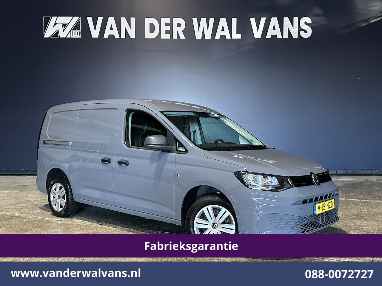 Volkswagen Caddy Cargo Maxi - 1.5 TSI 116pk Benzine motor L2H1 Fabrieksgarantie Euro6 Airco | Camera | Apple Carplay | B - AutoWereld.nl