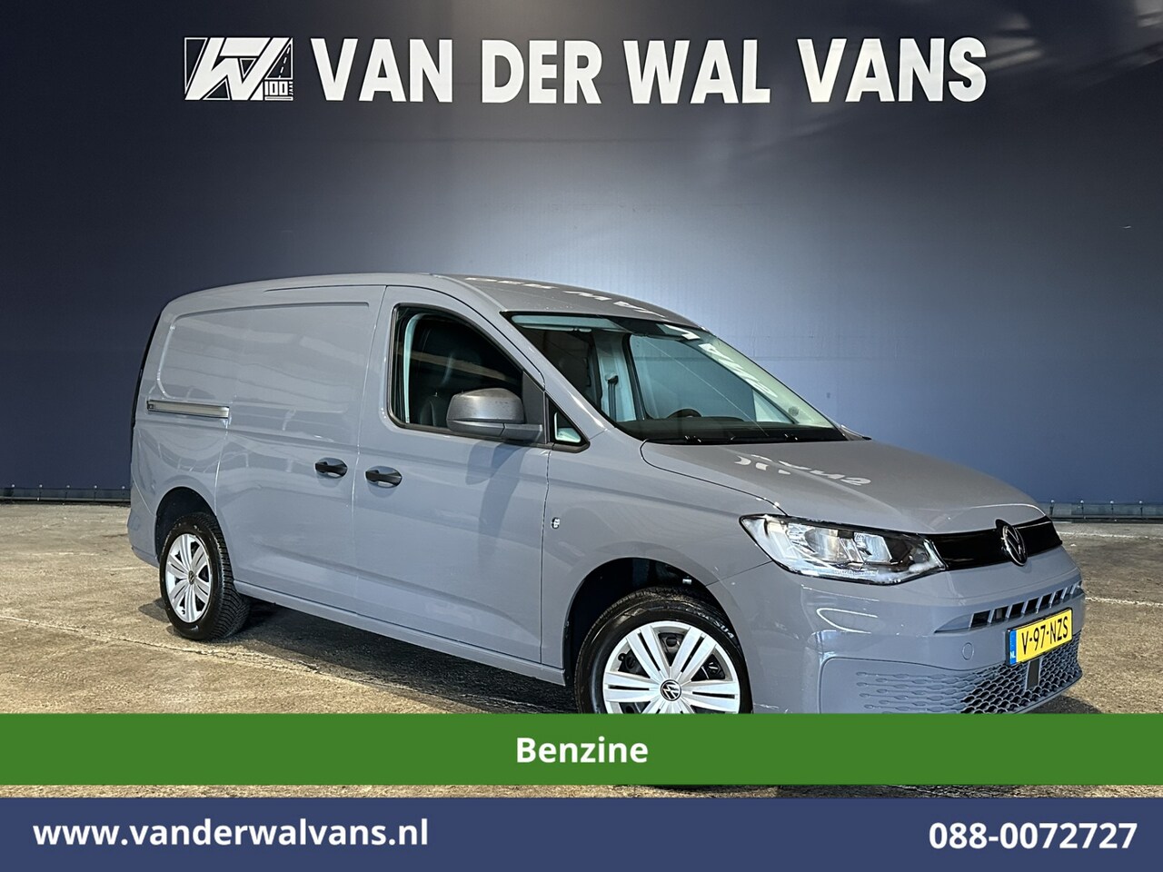 Volkswagen Caddy Cargo Maxi - 1.5 TSI 115pk Automaat Benzine motor L2H1 Fabrieksgarantie Euro6 Airco | Camera | Apple Ca - AutoWereld.nl