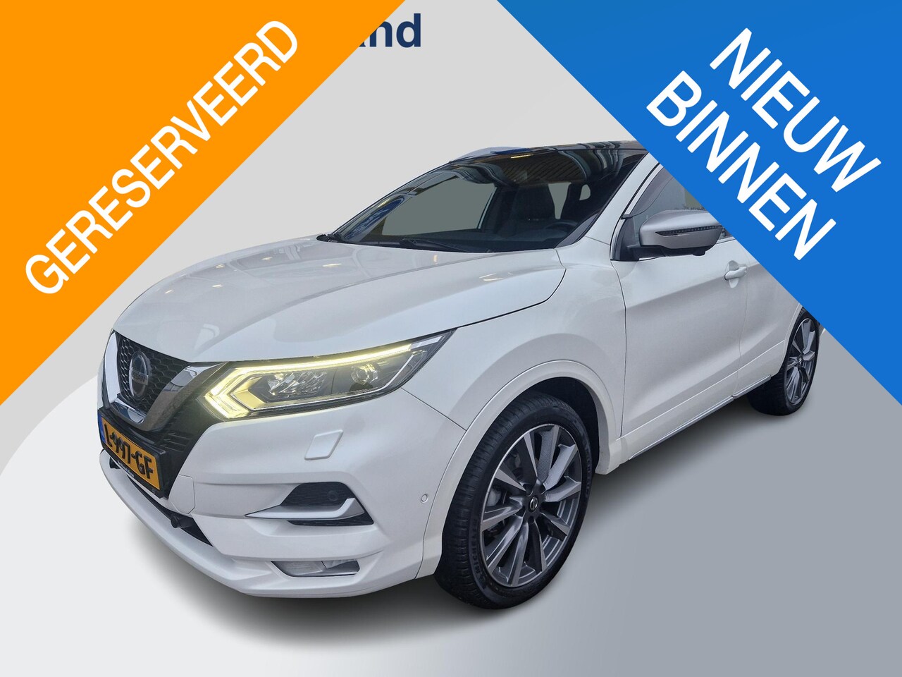 Nissan Qashqai - 1.3 DIG-T Tekna + Full options! | Panoramadak | Trekhaak | All Weather banden | Dode hoek - AutoWereld.nl