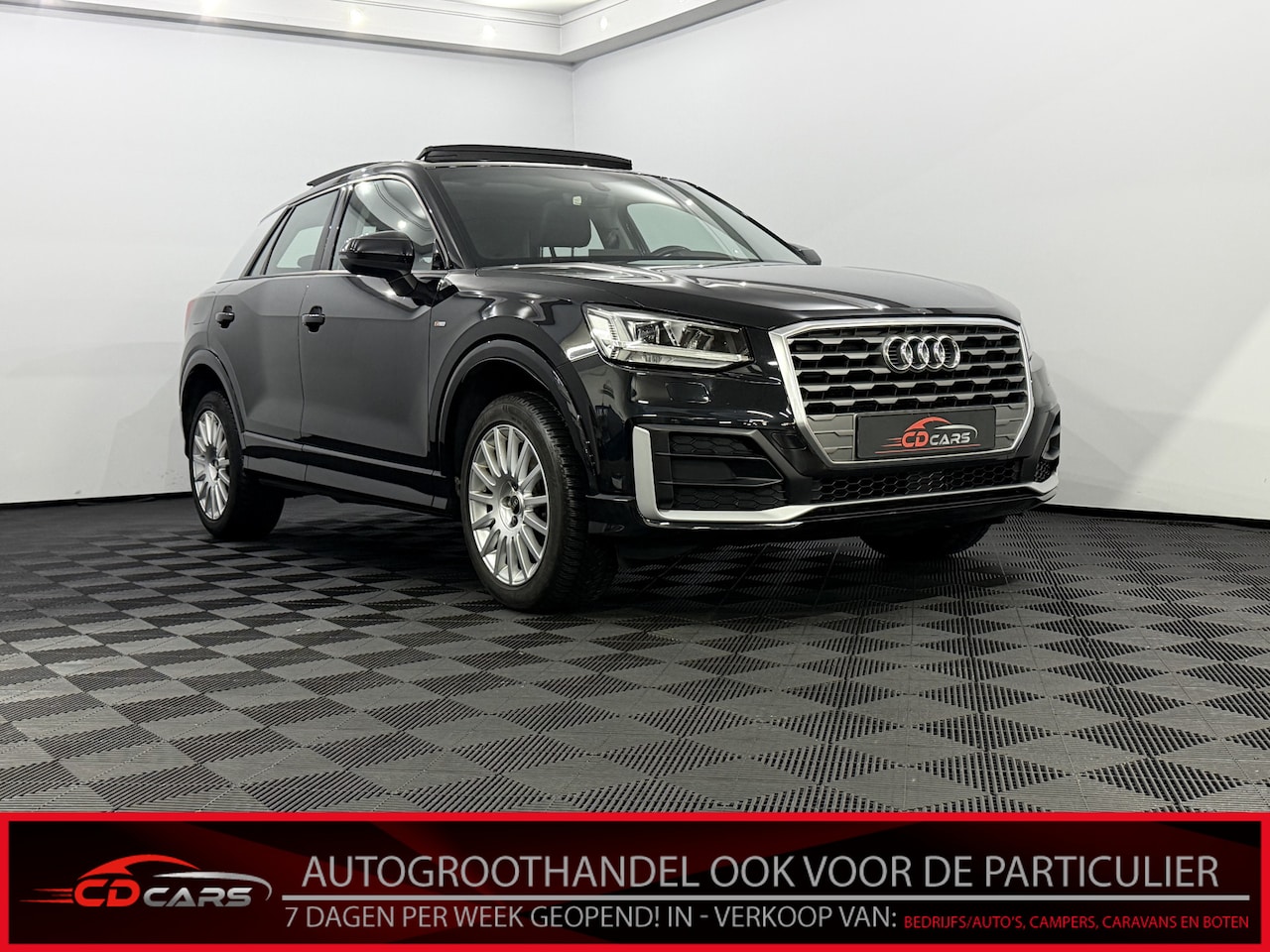 Audi Q2 - 1.4 TFSI CoD Launch Edition Panoramadak, Leder,  Parkersensoren, Navi, Keyless start, Crui - AutoWereld.nl