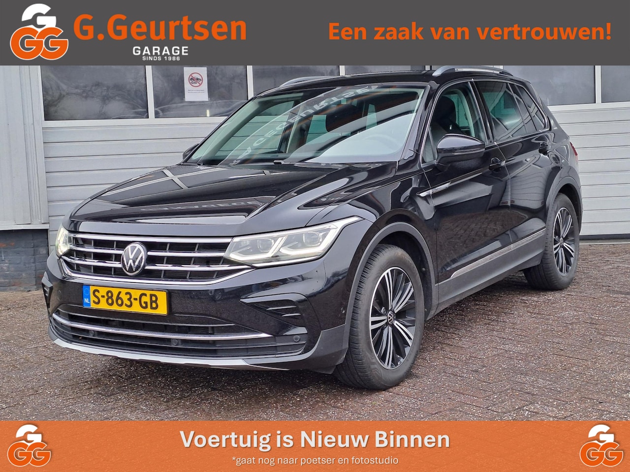 Volkswagen Tiguan - 1.5 TSI Elegance Trekhaak, IQ Light, Apple Carplay/Android Auto, Stoel/Stuur verwarming, - AutoWereld.nl
