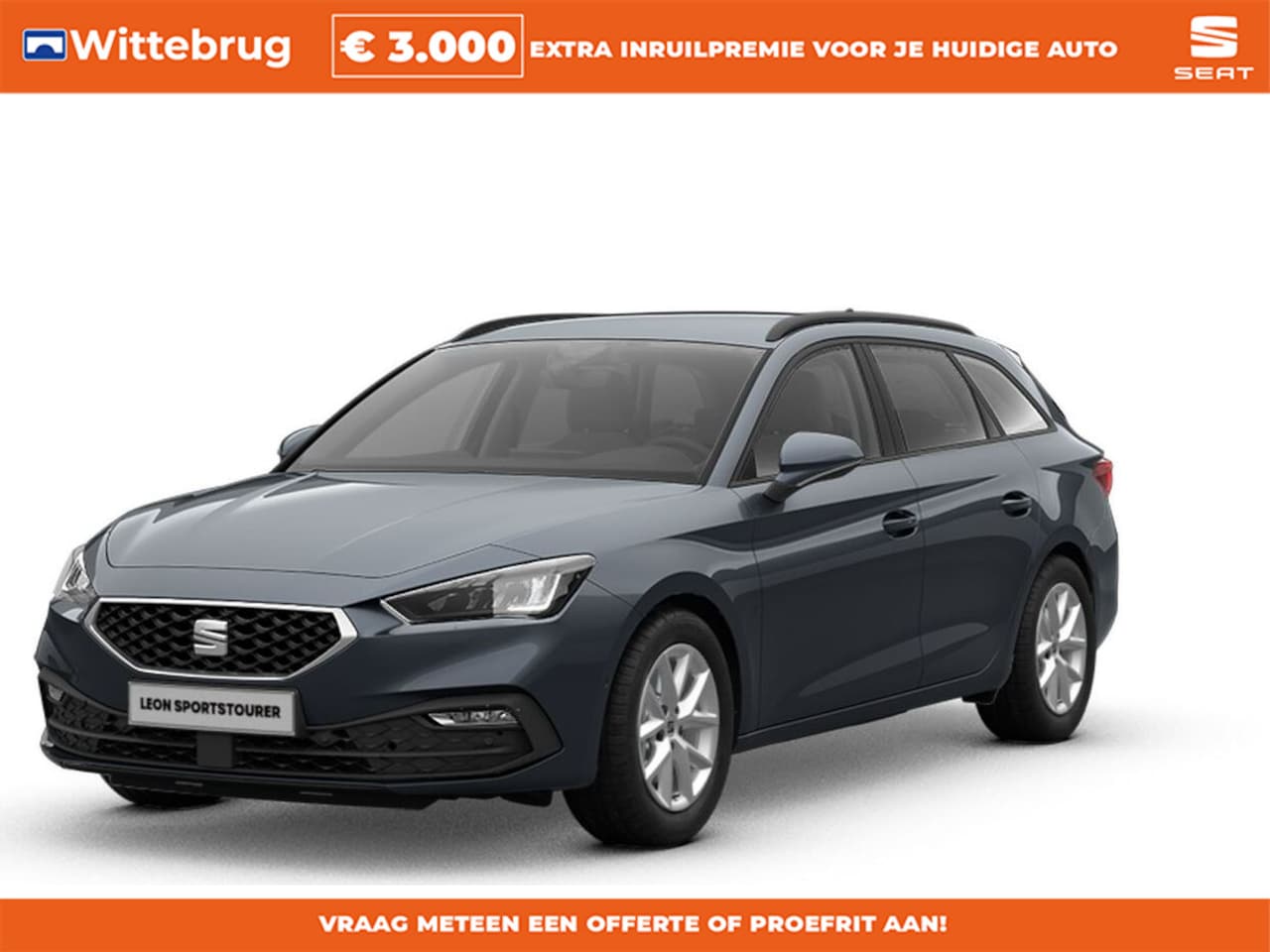 SEAT Leon Sportstourer - 1.5 eTSI Style Business Intense 1.5 eTSI Style Business Intense - AutoWereld.nl