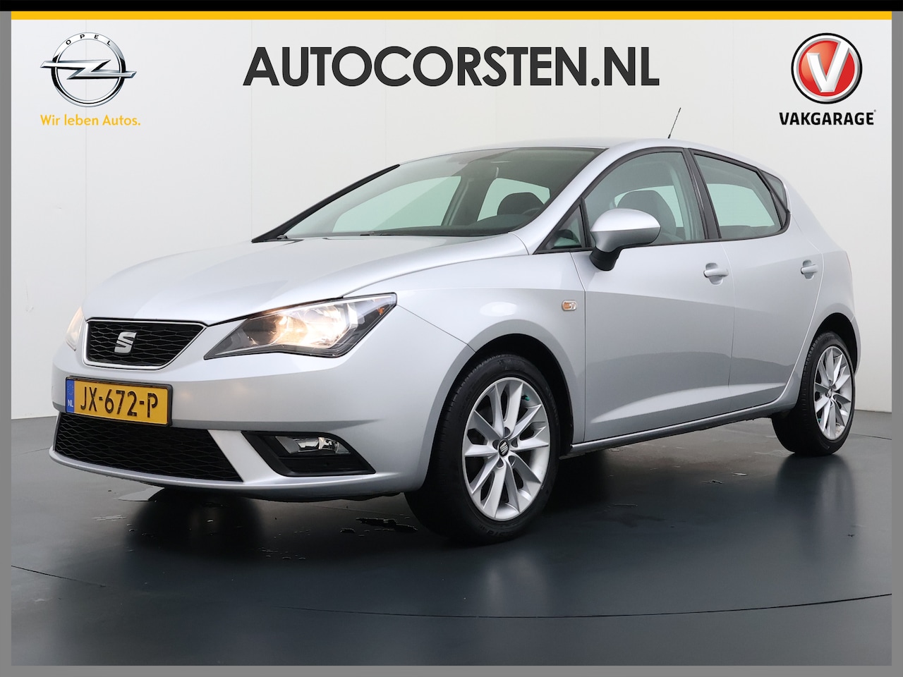 SEAT Ibiza - T96pk 5d Navi Connect Full-Link 16"lm Airco Cruise-Controle Style ParkeeerSensoren Mistlam - AutoWereld.nl
