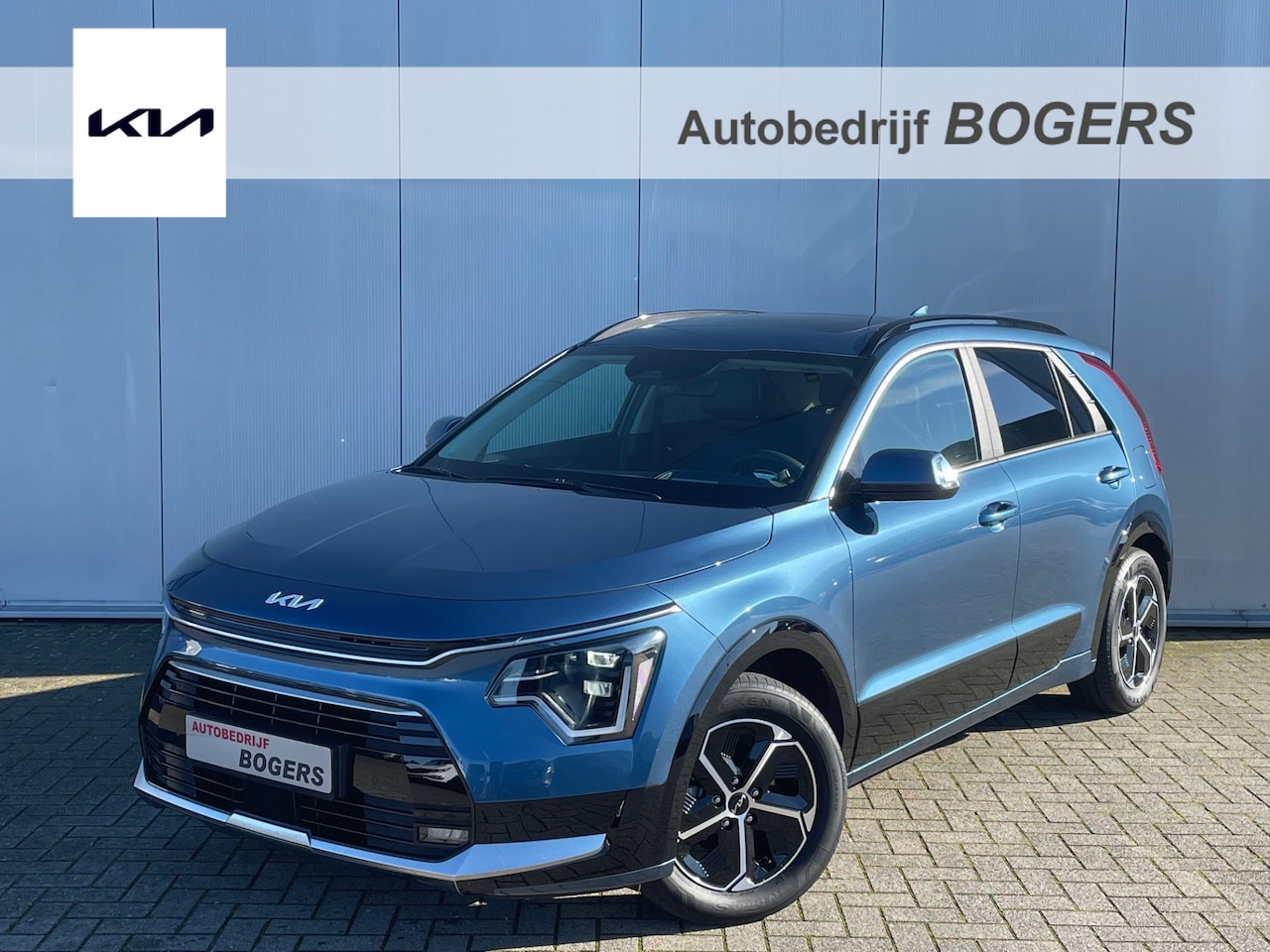 Kia Niro - 1.6 GDi Hybrid DynamicPlusLine Navigatie, Schuifdak, Leder, Head Up Display, LED, Afn.Trek - AutoWereld.nl