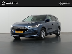 Ford Focus Wagon - 1.0 EcoBoost Hybrid Titanium | Navigatie | Climate Control | Cruise Control | Parkeersenso