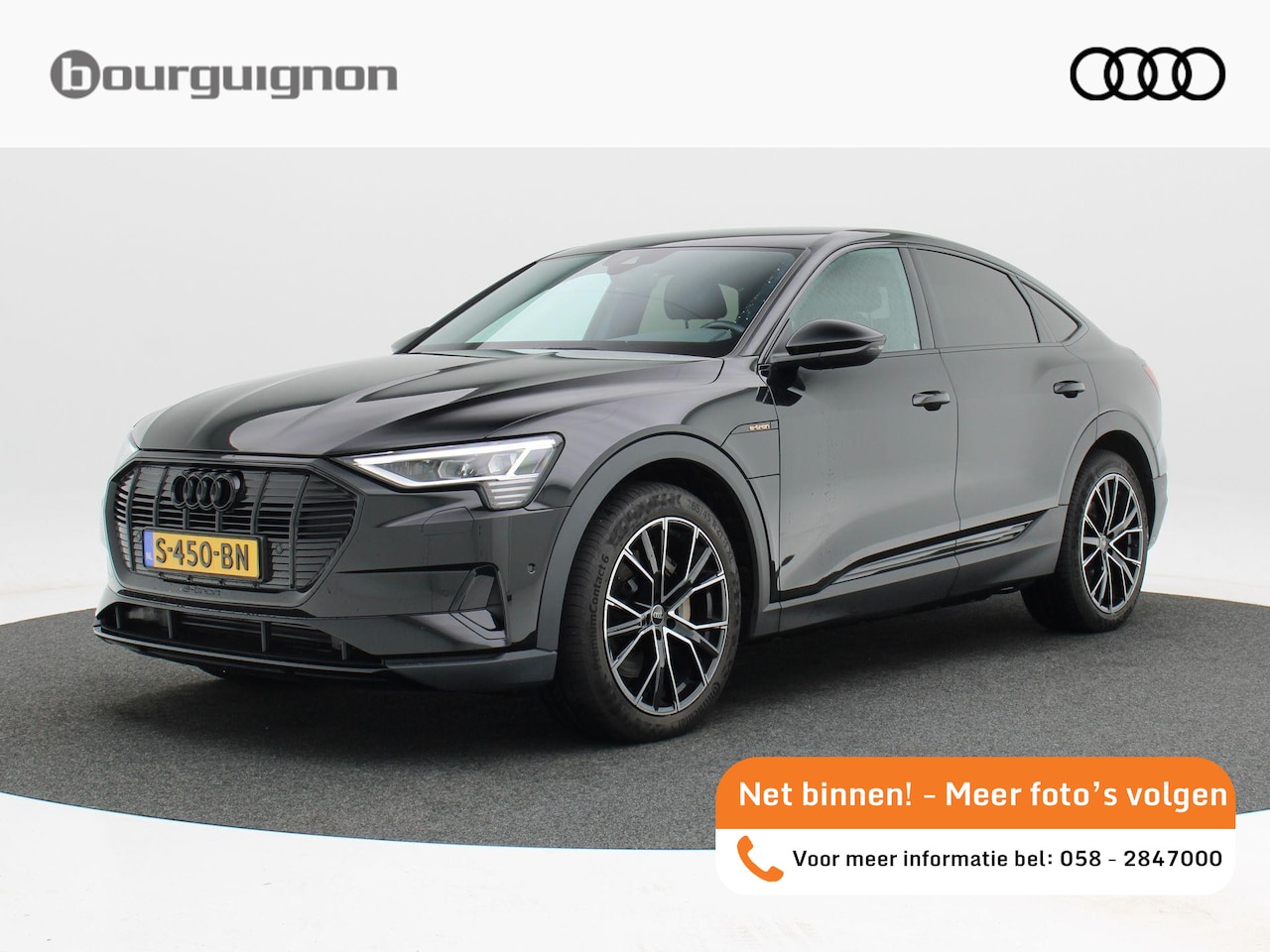 Audi e-tron Sportback - 55 quattro edition 95 kWh | Volledig Leder | Trekhaak | Camera | 21 Inch | 71.270 Km!! - AutoWereld.nl