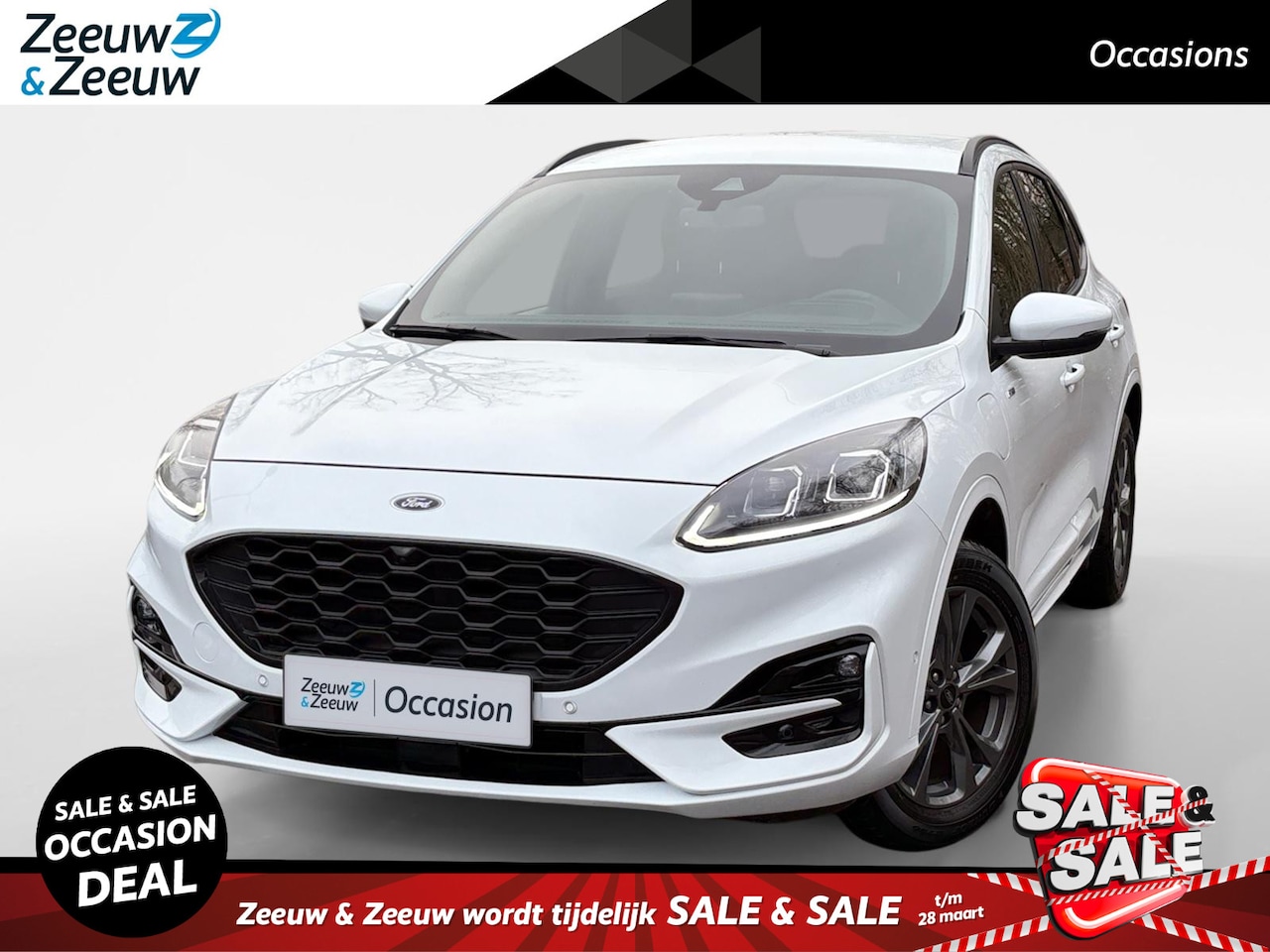 Ford Kuga - 2.5 PHEV ST-Line 225PK | Adaptieve Cruise Control | Winter Pack | BLIS | Head Up Display | - AutoWereld.nl