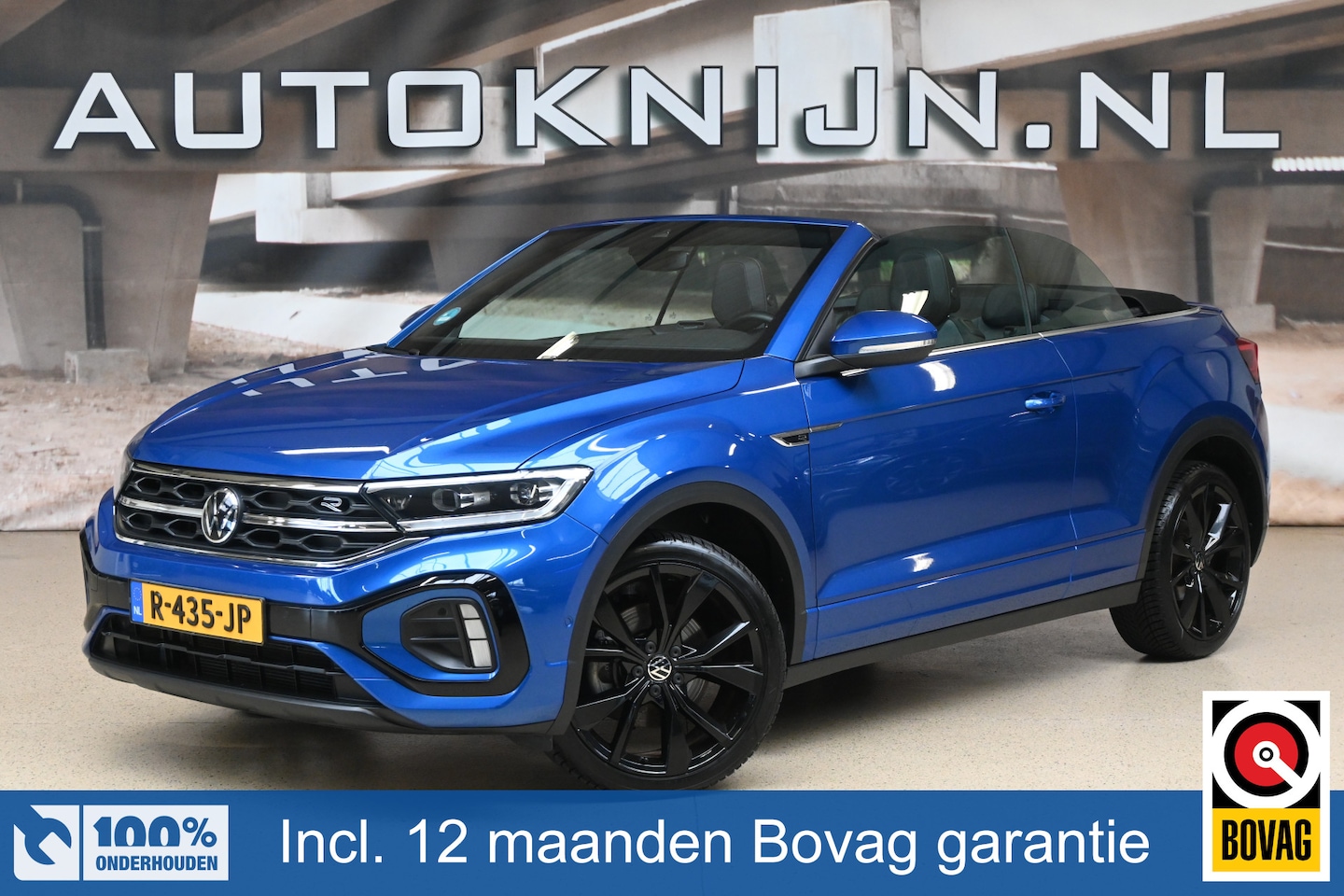 Volkswagen T-Roc Cabrio - 1.5 TSI 150pk R-Line | IQ. Light | Keyless | Trekhaak | 100% (Dealer) onderhouden label - AutoWereld.nl