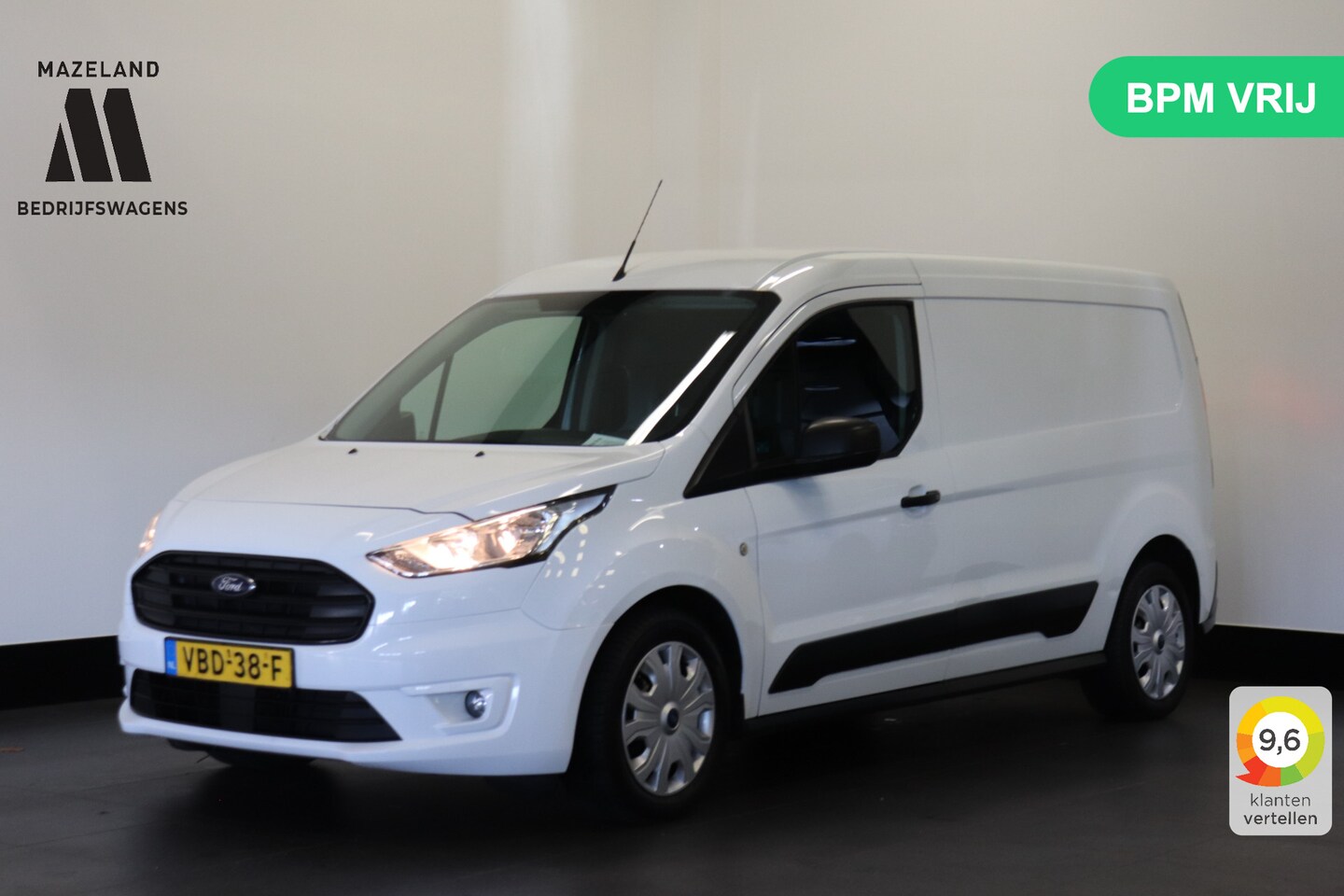 Ford Transit Connect - 1.5 EcoBlue 100PK L2 - EURO 6 - Airco - Cruise - Trekhaak - €8.950,- Excl. - AutoWereld.nl