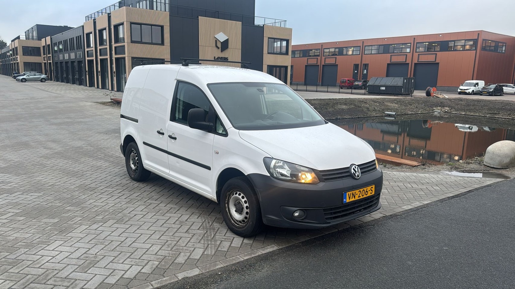 Volkswagen Caddy - 1.6 TDI Clima Wit 2015 - AutoWereld.nl