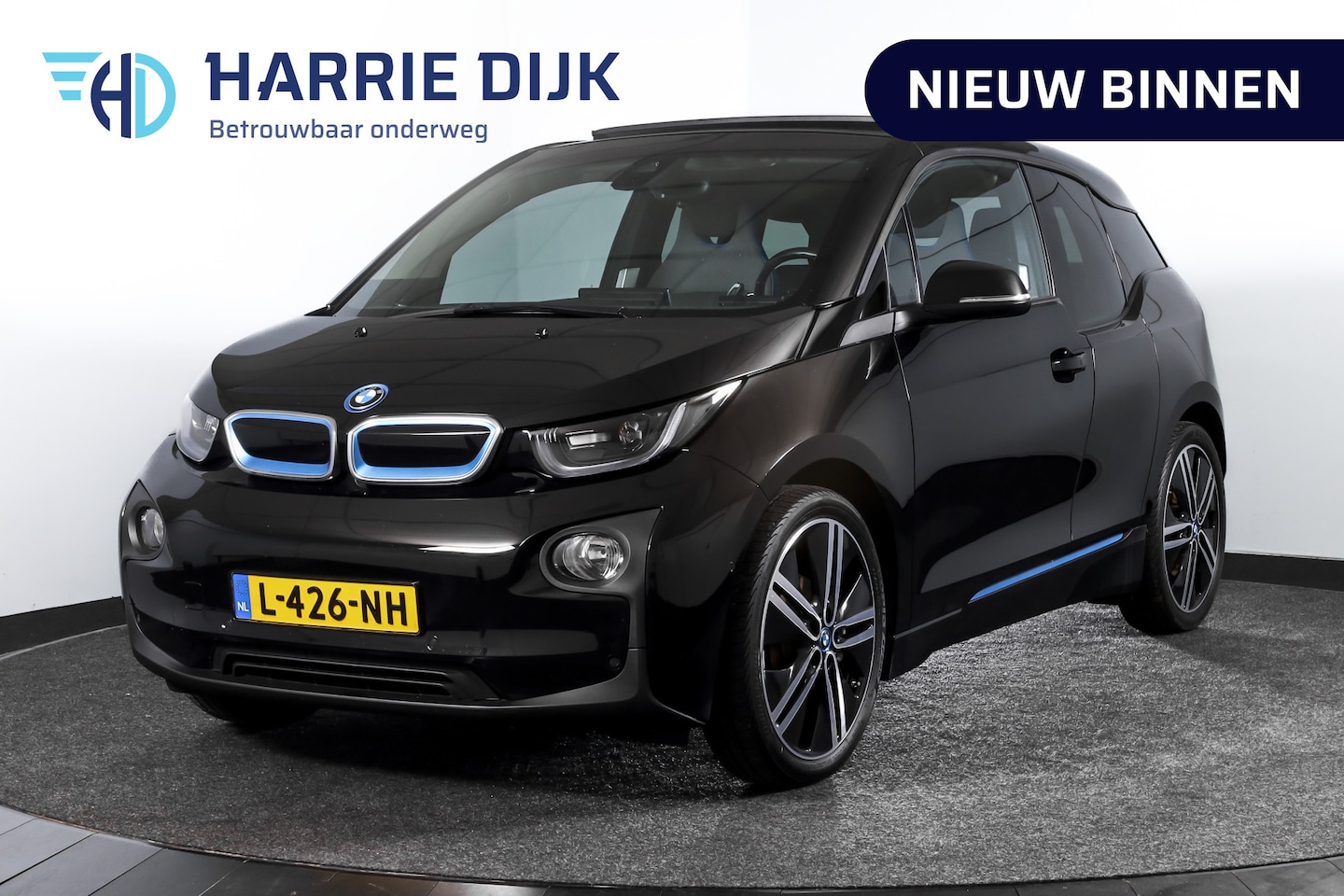 BMW i3 - Basis 94Ah 33 kWh | S/k-panodak | Harman/Kardon | Dig. Cockpit | Adapt. cruise | Stoelverw - AutoWereld.nl