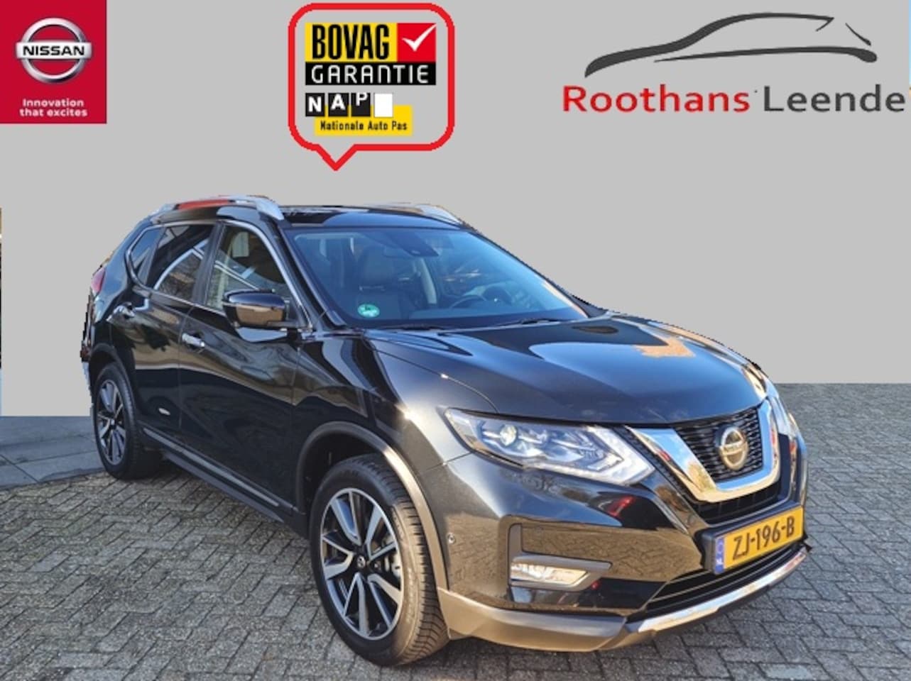 Nissan X-Trail - Nissan X-Trail 1.3 160PK DIG-Turbo Tekna 7pers. - Trekhaak 1500KG - AutoWereld.nl