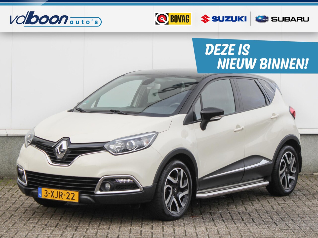 Renault Captur - 1.2 TCe Dynamique Automaat | Navi | Cruise | Camera | Trekhaak - AutoWereld.nl