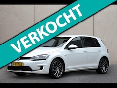 Volkswagen e-Golf - | Warmtepomp | Carplay | Adaptive Cruise | Achteruitrijcamera