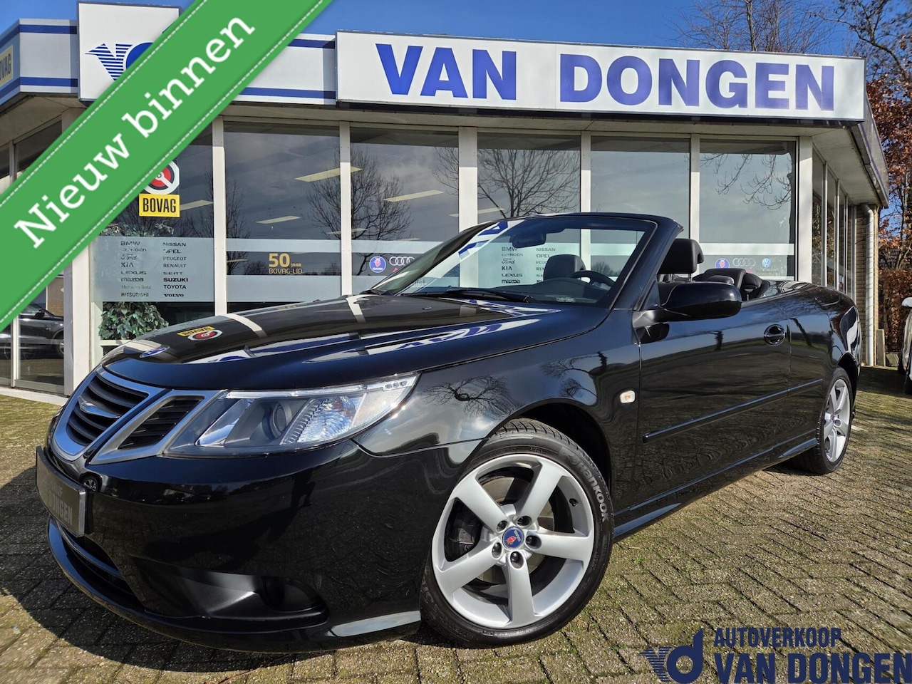 Saab 9-3 Cabrio - 1.8t - 100.000 KM! | Trekhaak / Cruise / Clima / PDC - AutoWereld.nl