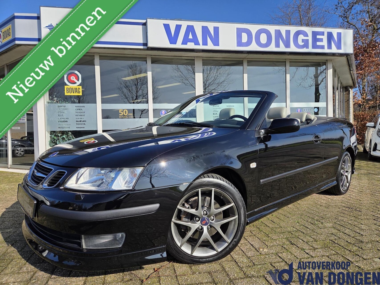 Saab 9-3 Cabrio - 2.0T Aero Automaat | Hirsch Performance | Uniek! | 138.500 KM! - AutoWereld.nl