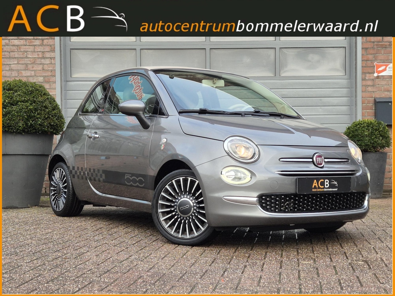 Fiat 500 C - 0.9 TwinAir Turbo Lounge Cabrio Cruise-Control - AutoWereld.nl