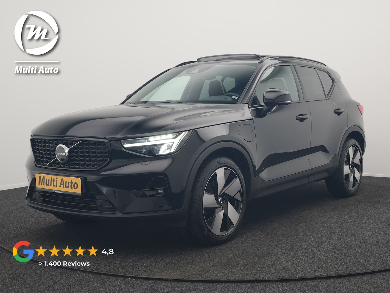 Volvo XC40 - T5 Plug-in hybrid Ultimate Dark 262pk Dealer O.H PHEV | Panodak | Trekhaak af Fabriek | Ad - AutoWereld.nl