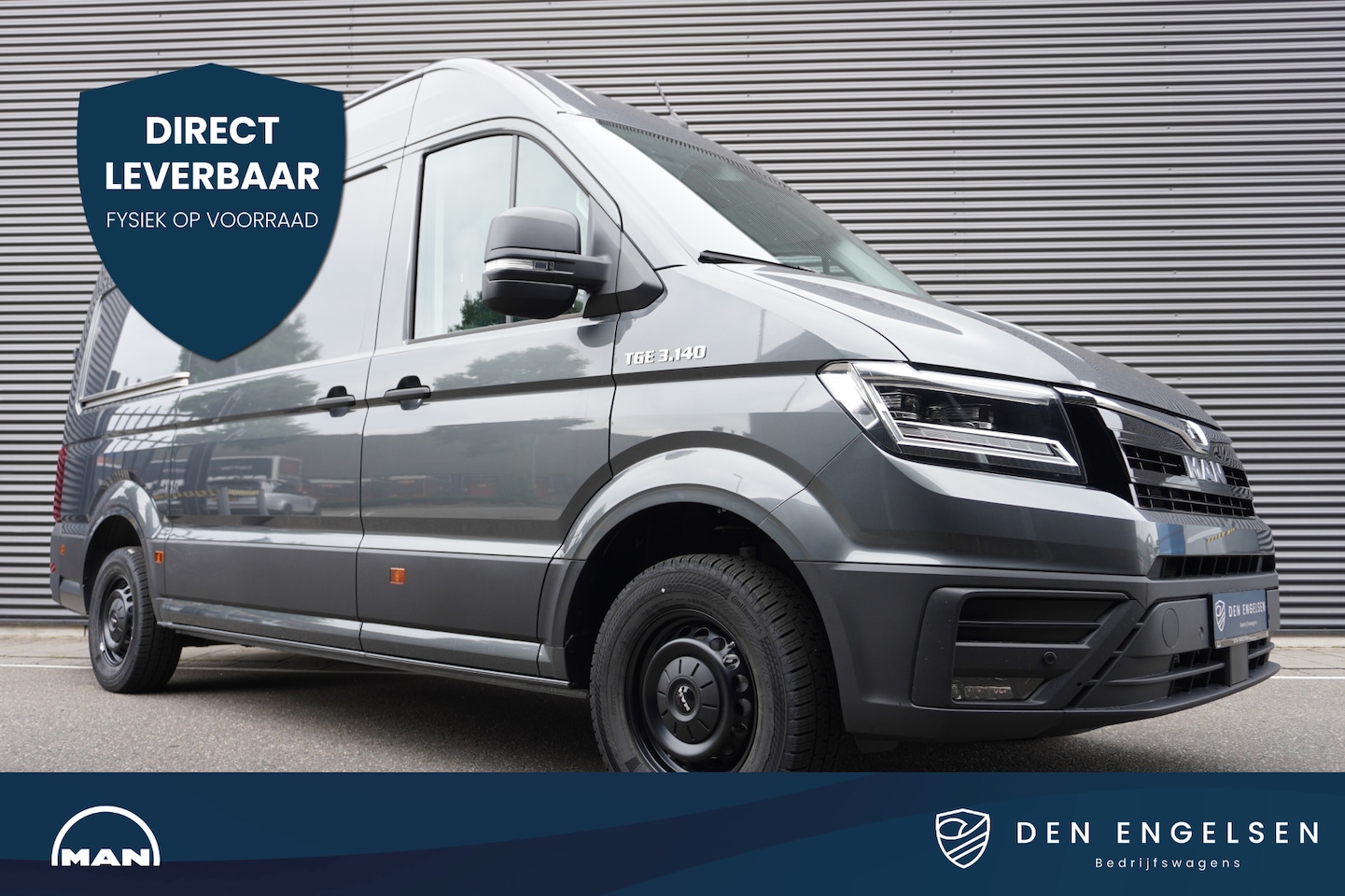 MAN TGE - MAN TGE 3.140 L3H3 Aut FACELIFT Commander BOMVOL! | LED | NAVI | CLIMATRONIC | TREKHAAK | - AutoWereld.nl