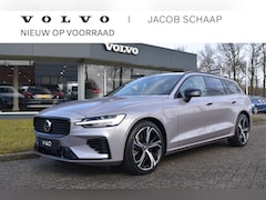 Volvo V60 - T6 AWD 350PK Plug-in Hybrid Plus Dark | NIEUW | Panodak | H&K | ACC | Blis | Contour Stoel