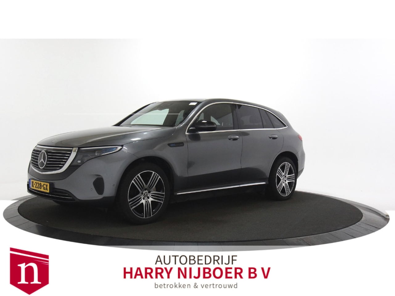 Mercedes-Benz EQC - 400 4MATIC Business Solution Luxury 80 kWh SOH 95% / Lederen bekleding / Camera / Navigati - AutoWereld.nl