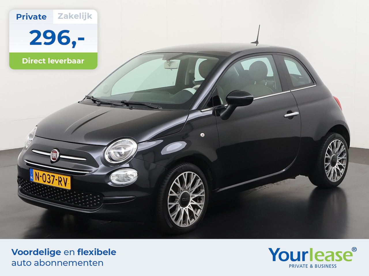 Fiat 500 - 0.9 TwinAir Turbo Sport | All-in 296,- Private Lease | Direct uit voorraad - AutoWereld.nl