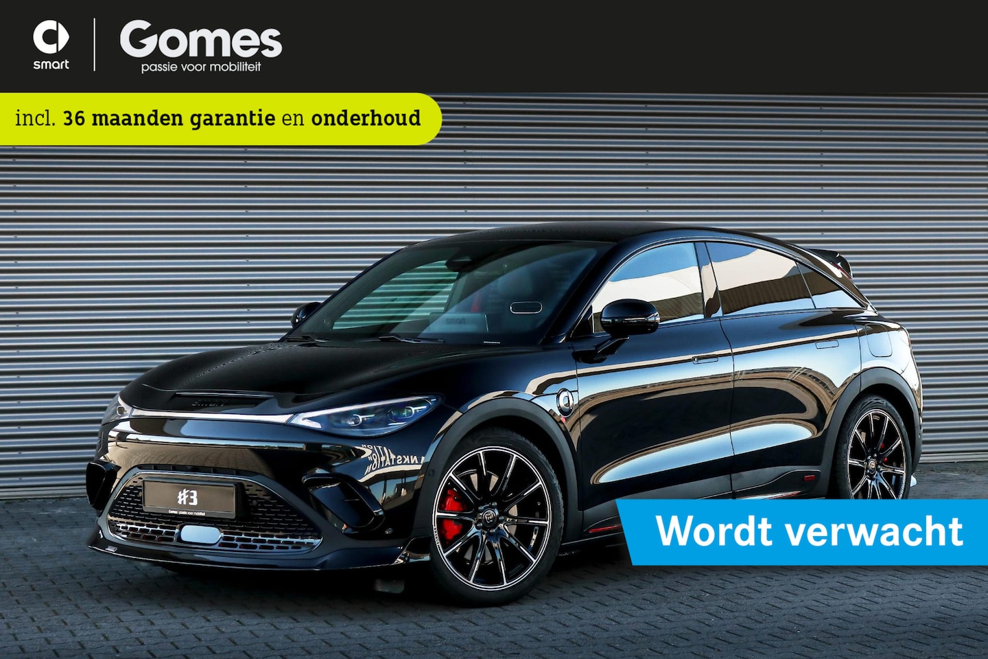 Smart #3 - BRABUS ONE OF BRABUS PLUS PAKKET | 428PK | FULL OPTIONS | 0-100 in 3.6s - AutoWereld.nl