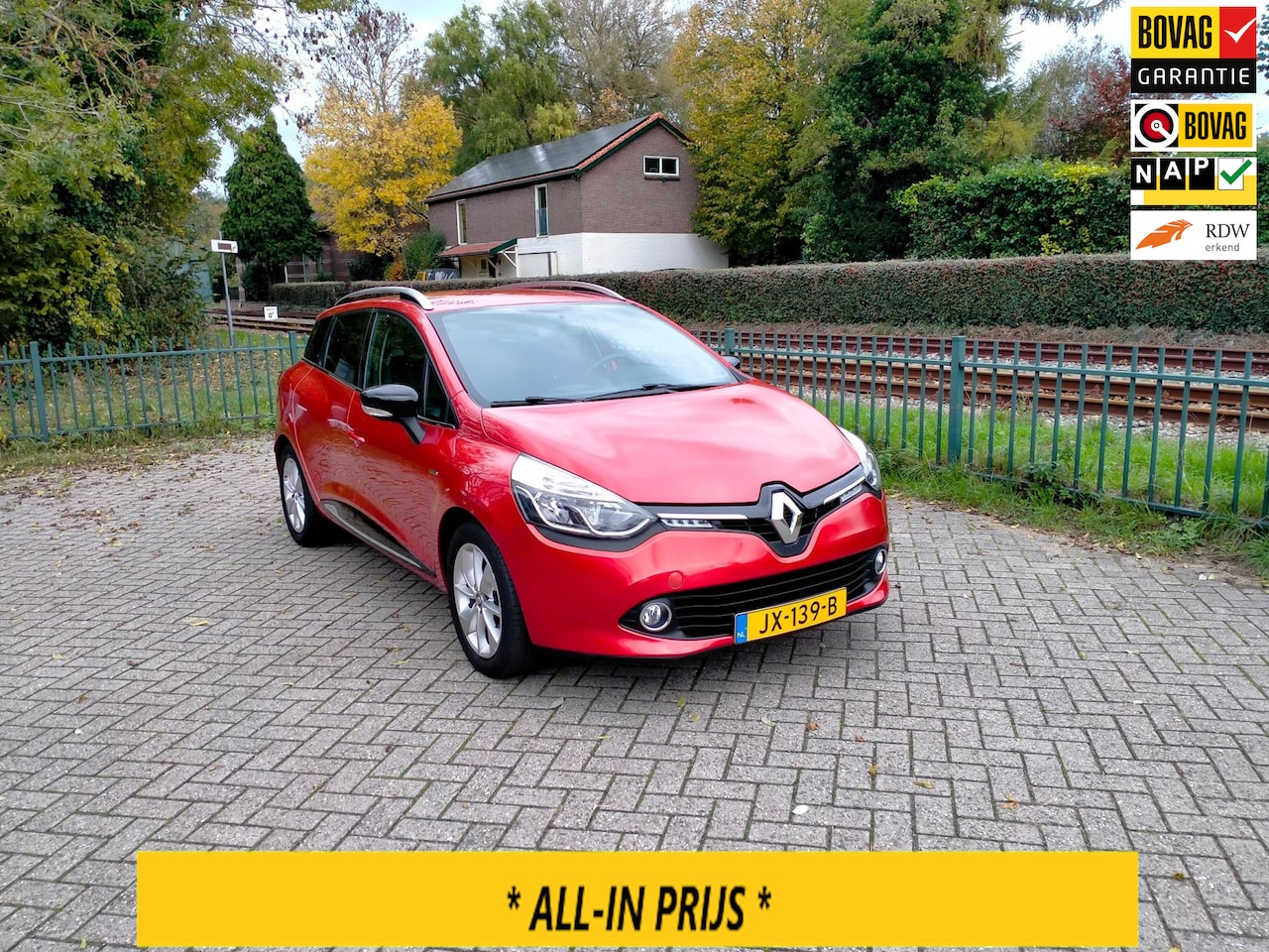 Renault Clio Estate - 0.9 TCe Limited airco navi lage km ALLINPRIJS - AutoWereld.nl