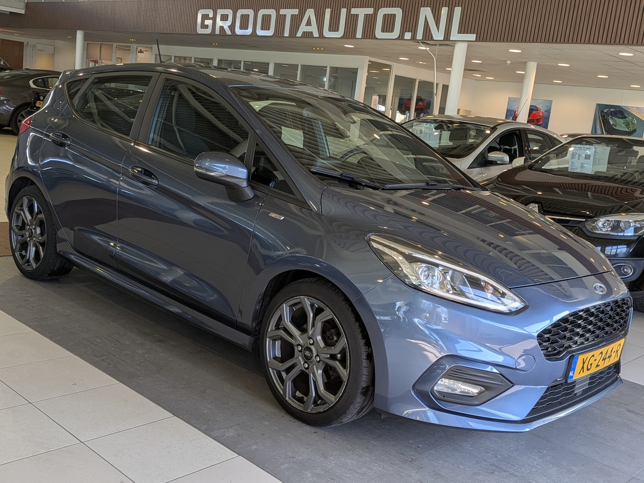 Ford Fiesta - 1.0 EcoBoost ST-Line Airco, Cruise Control, Stuurbekrachtiging - AutoWereld.nl