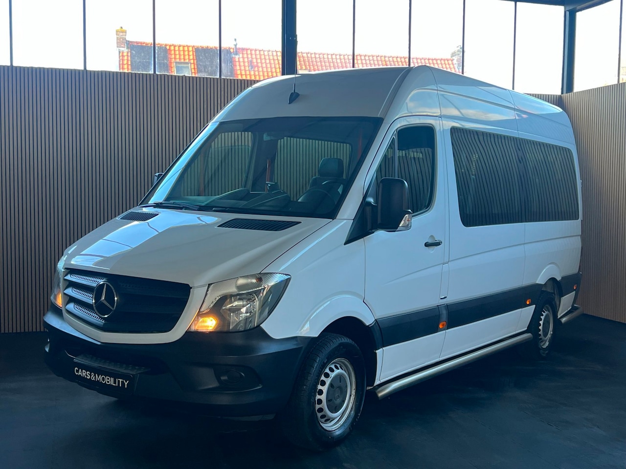 Mercedes-Benz Sprinter - 214 2.2 CDI 366 | Rolstoel | voor instap | Met taxi goedkeuring | Excl. bct. - AutoWereld.nl
