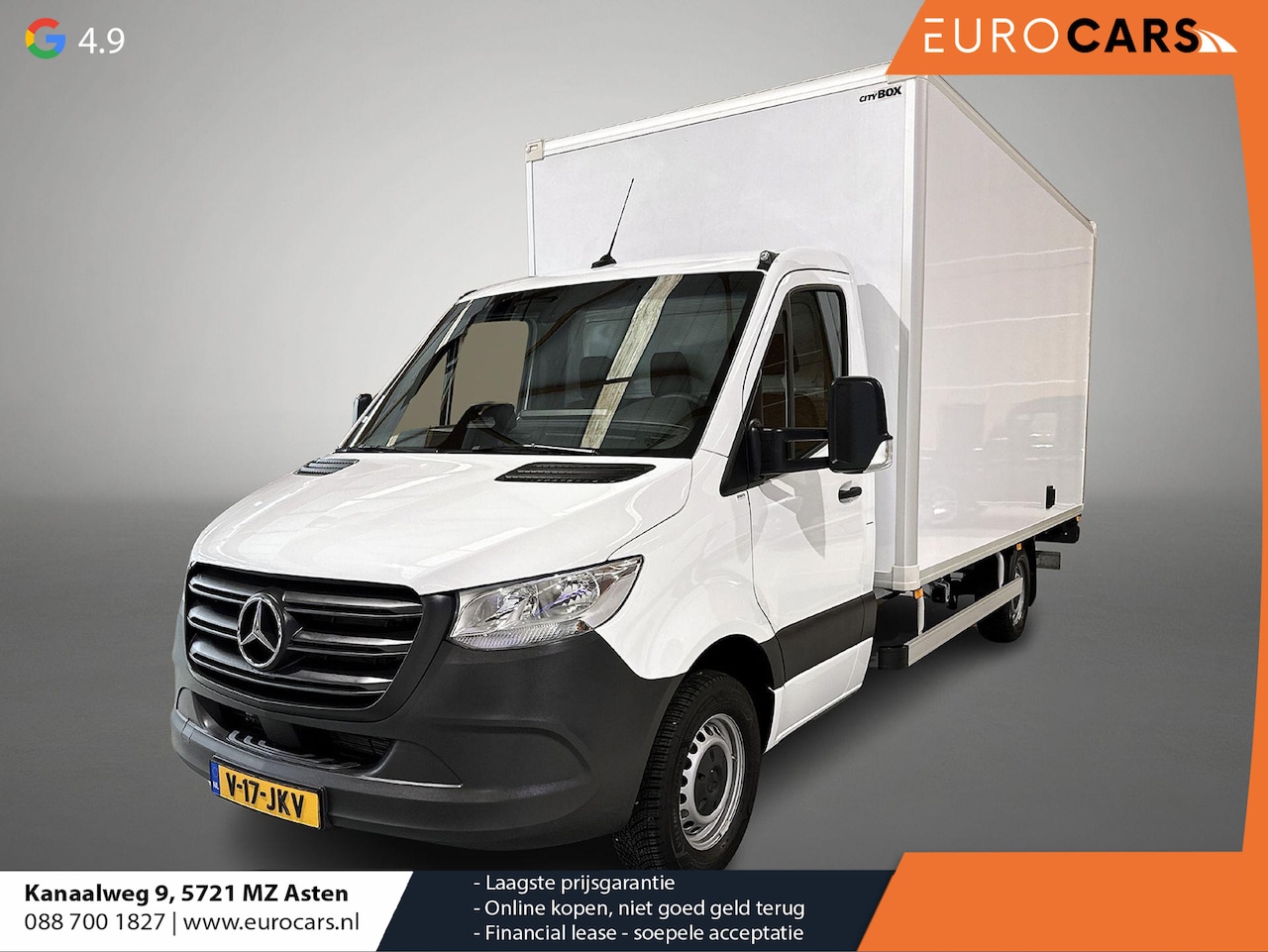 Mercedes-Benz Sprinter - 315 1.9 CDI Bakwagen Meubelbak Laadklep Navi Airco Cruise Control Comfort stoelen - AutoWereld.nl