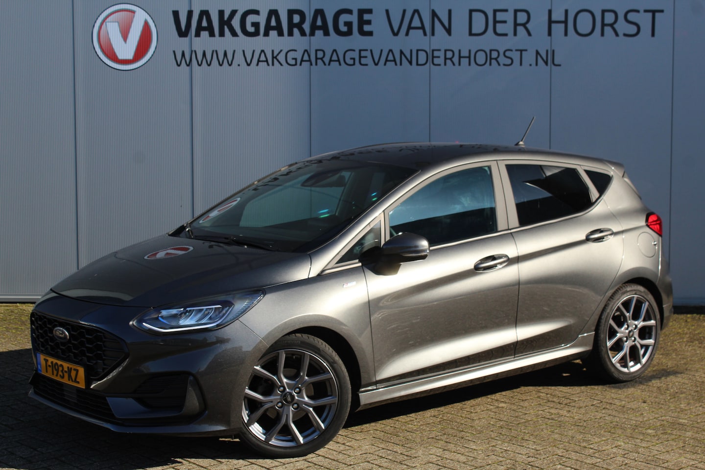 Ford Fiesta - 1.0-125pk EcoBoost Mild-Hybrid ST-Line. Luxe, sportieve en goed onderhouden Fiesta ! Autm. - AutoWereld.nl