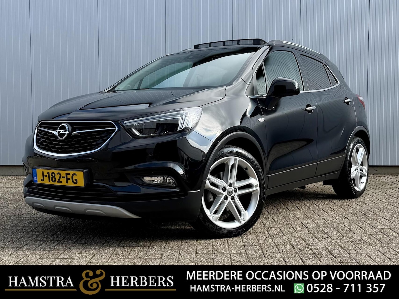 Opel Mokka X - 1.4 Turbo Innovation zwart aut schuif/kanteldak - AutoWereld.nl