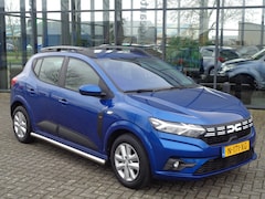 Dacia Sandero - 1.0 TCe 100 Bi-Fuel Expression LPG-G3 Airco Apple/Android Cruise Dakrails Sidebars Trekhaak NL auto 1e eigenaar