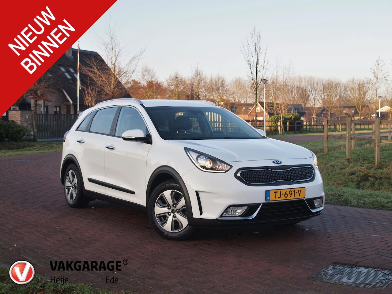 Kia Niro - 1.6 GDi Hybrid DynamicLine | Camera | Trekhaak | Cruise Control | Apple Carplay | - AutoWereld.nl
