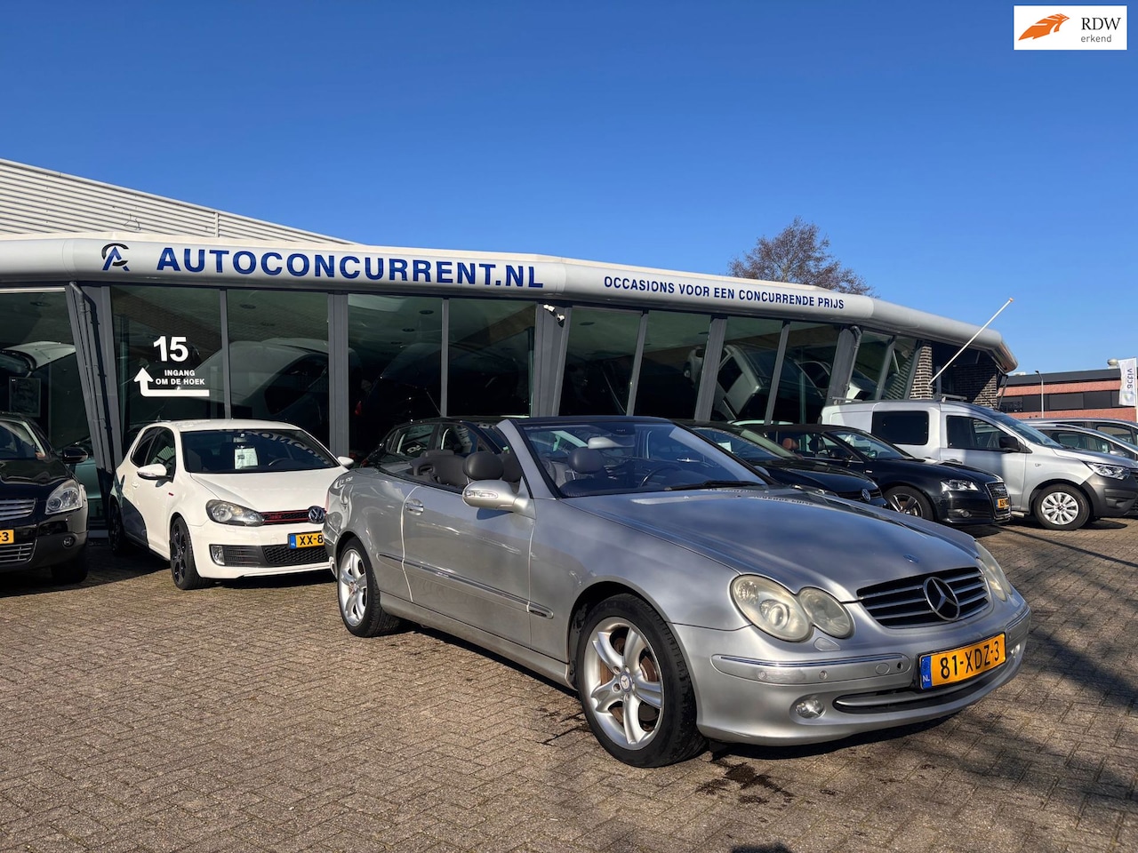 Mercedes-Benz CLK-klasse Cabrio - 320 Elegance 320 Elegance, Automaat, Nieuwe APK, Inruil mogelijk. - AutoWereld.nl