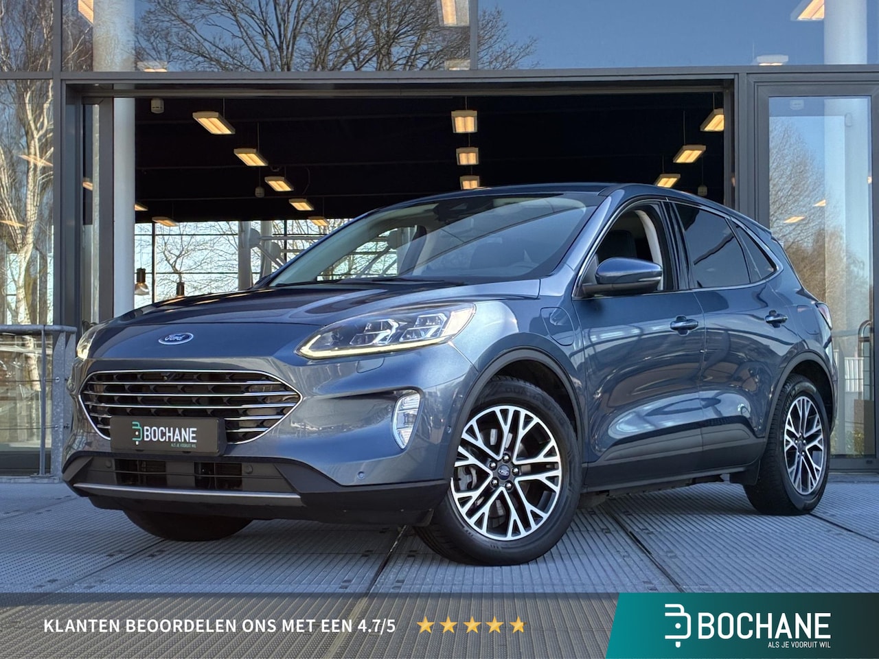 Ford Kuga - 2.5 PHEV Titanium Navigatie | Achteruitrijcamera | Adaptieve Cruise Control - AutoWereld.nl